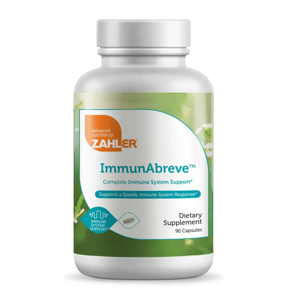 Zahler ImmunAbreve Immune Support with Elderberry Astragalus Echinacea and Garlic - HSA FSA Eligible Daily Defense Supplement