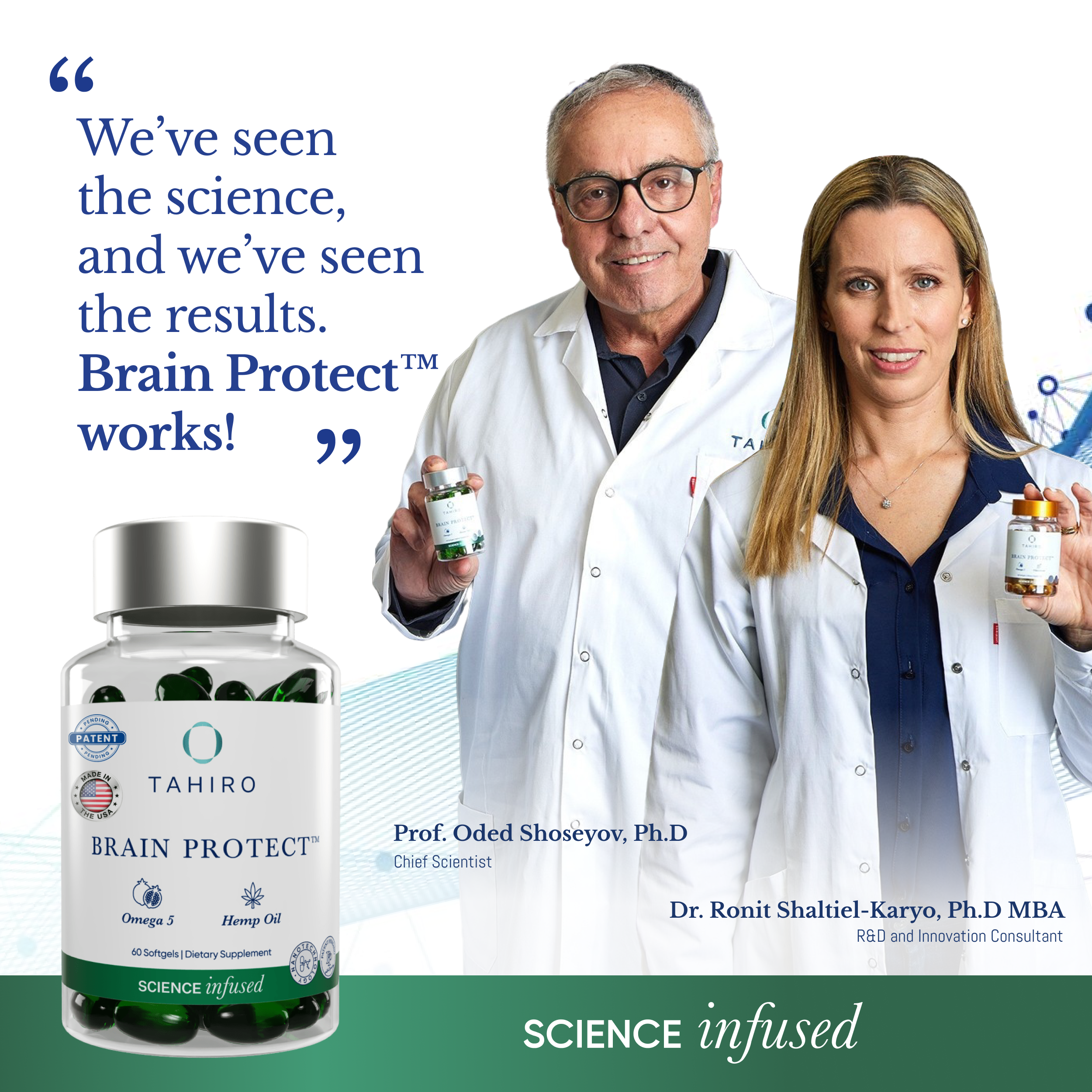 Brain Protect™ Nano Omega 5 Hemp Oil