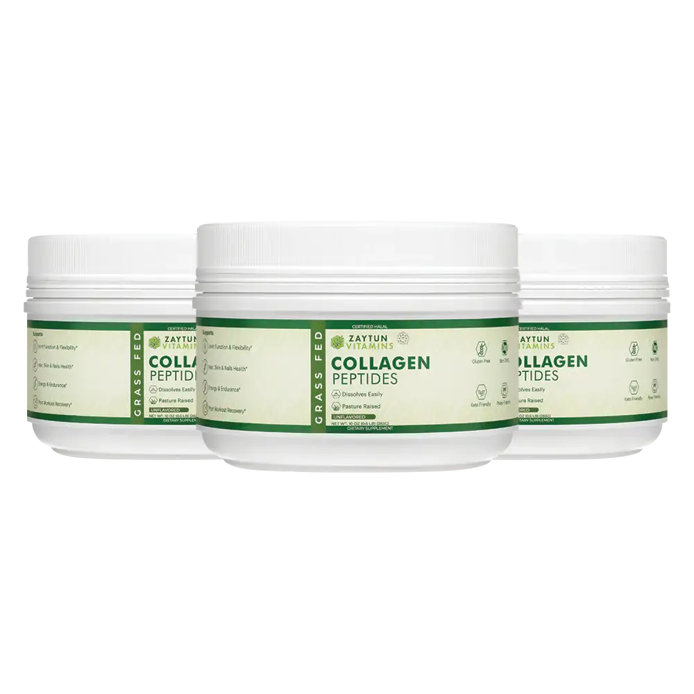 Halal Collagen Peptides Powder (3Pack)