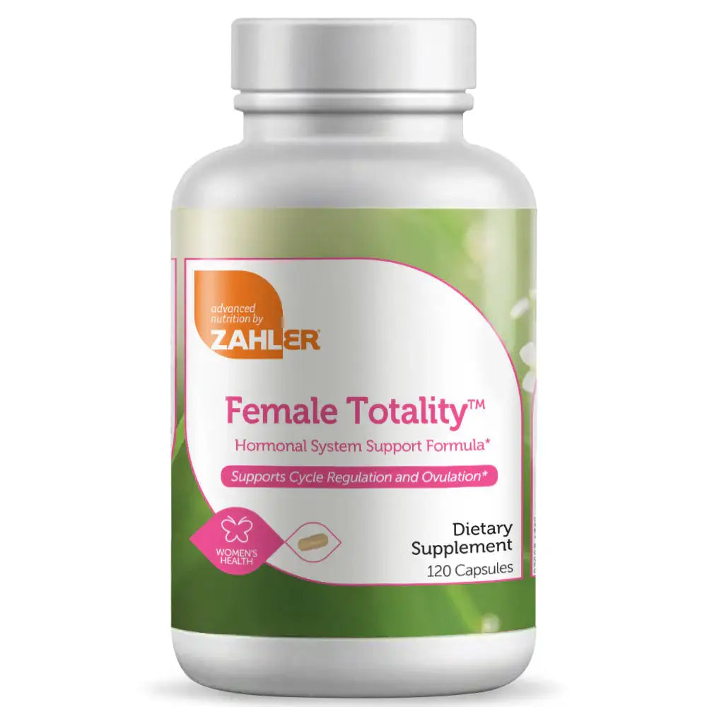 Zahler Female Totality - Hormonal Balance with Dong Quai Shatavari Chaste  Tree DIM for Cycle Support & Ovulation - 120 Capsules - HSA FSA Eligible