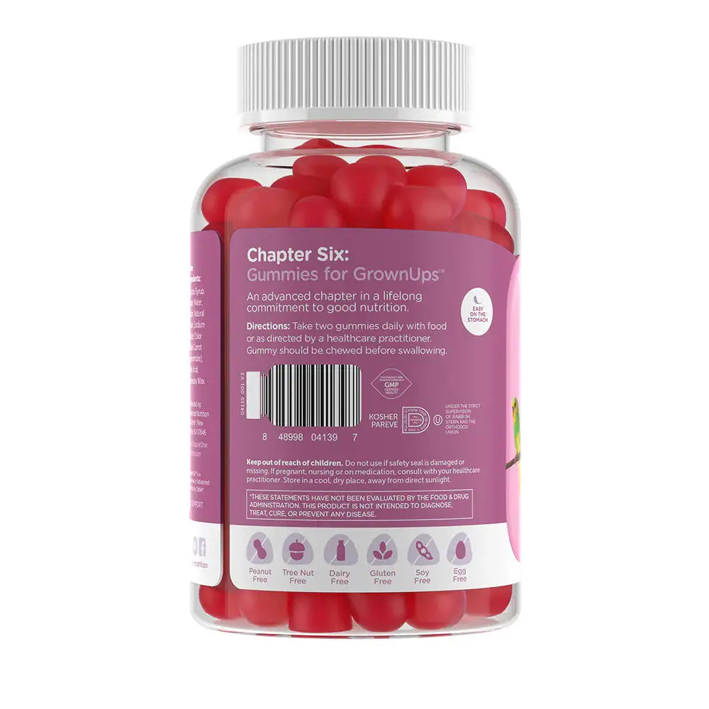 Zahler Chapter Six Prenatal Gummies - Folic Acid, Vitamin A & D3 - Grape Flavor - Supports Fetal Development - 60 Gummies - HSA/FSA Eligible