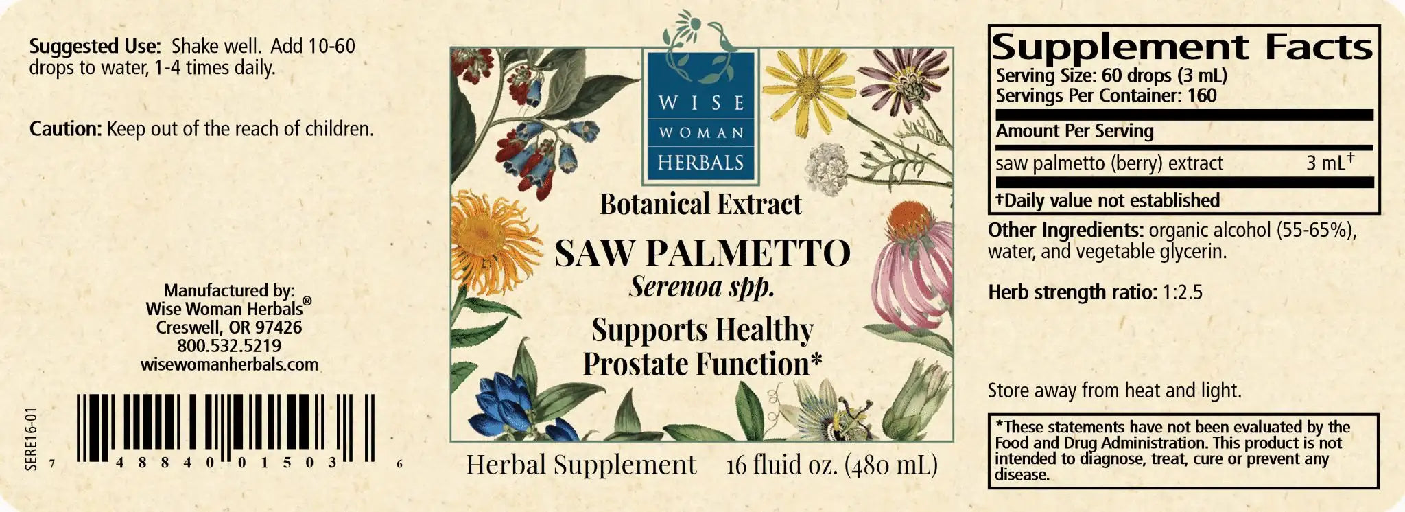 Saw Palmetto (Serenoa spp.)