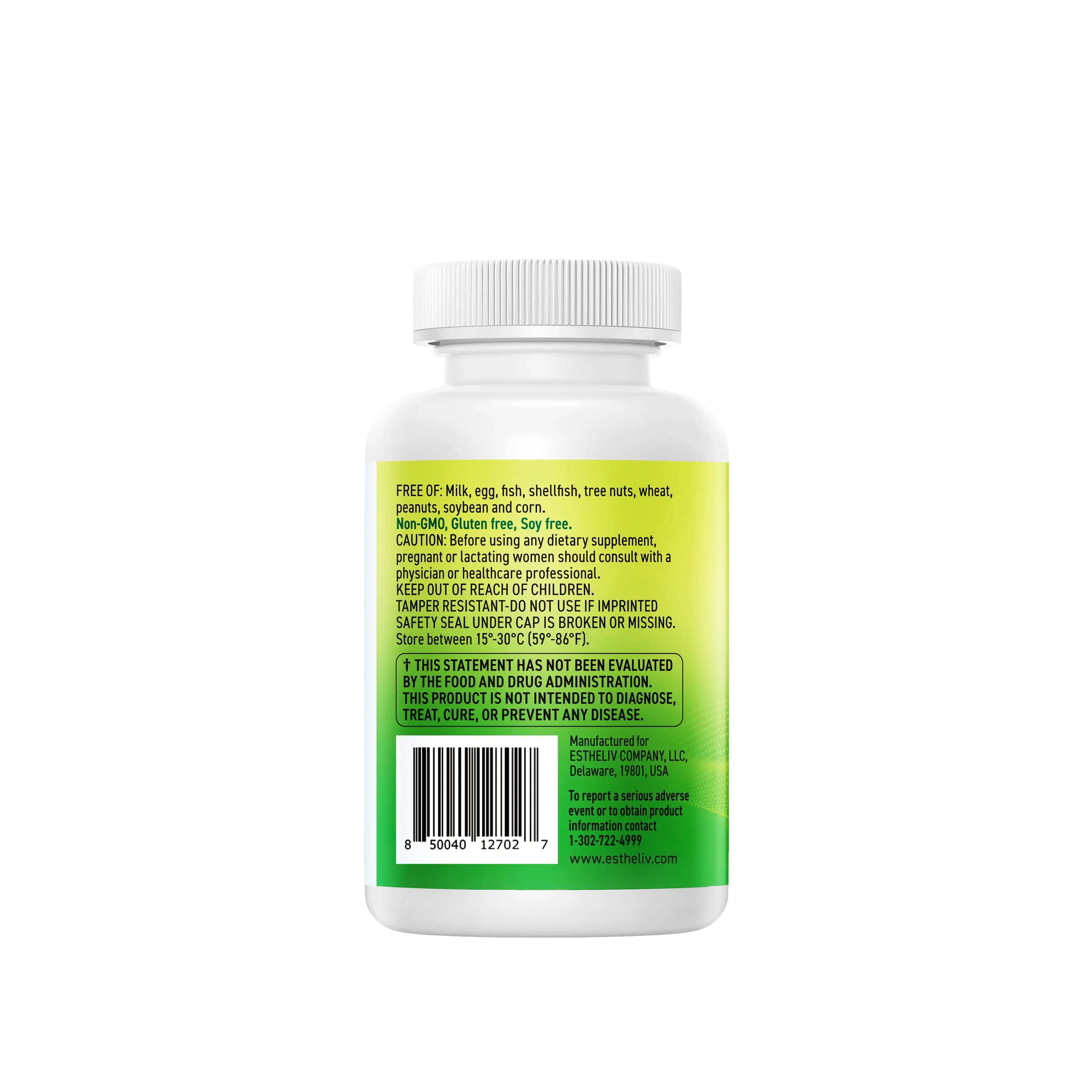 ESTHELIV® VITAMIN D3 2000IU 120 Mini Softgels