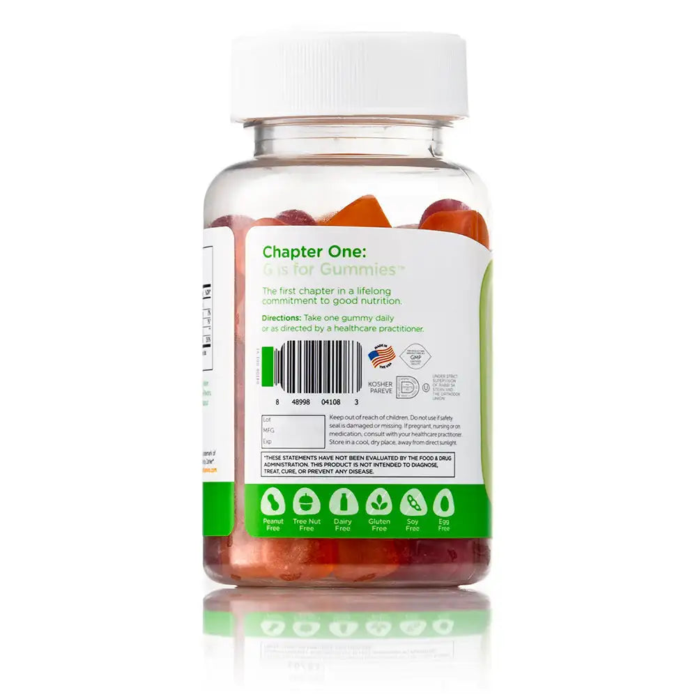Zahler Chapter One D3 Gummies - 1000 IU Vitamin D3 per Gummy for Kids Bone, Teeth & Immune Support - 60 Gummies - HSA/FSA Eligible