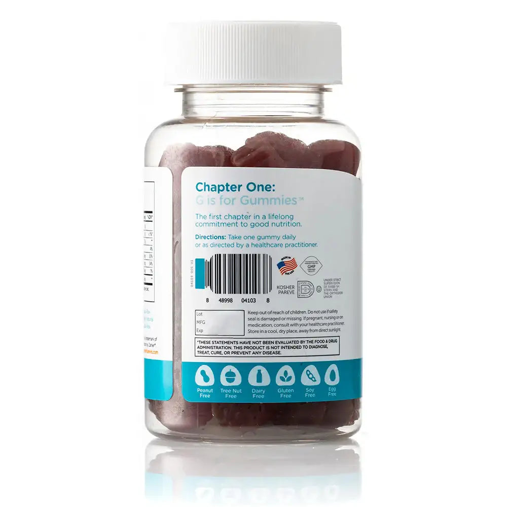 Zahler Chapter One Immunity Gummies with Elderberry, Zinc & Vitamin C - HSA/FSA Eligible, 60 Vegetarian Gummies - Gluten & Dairy Free