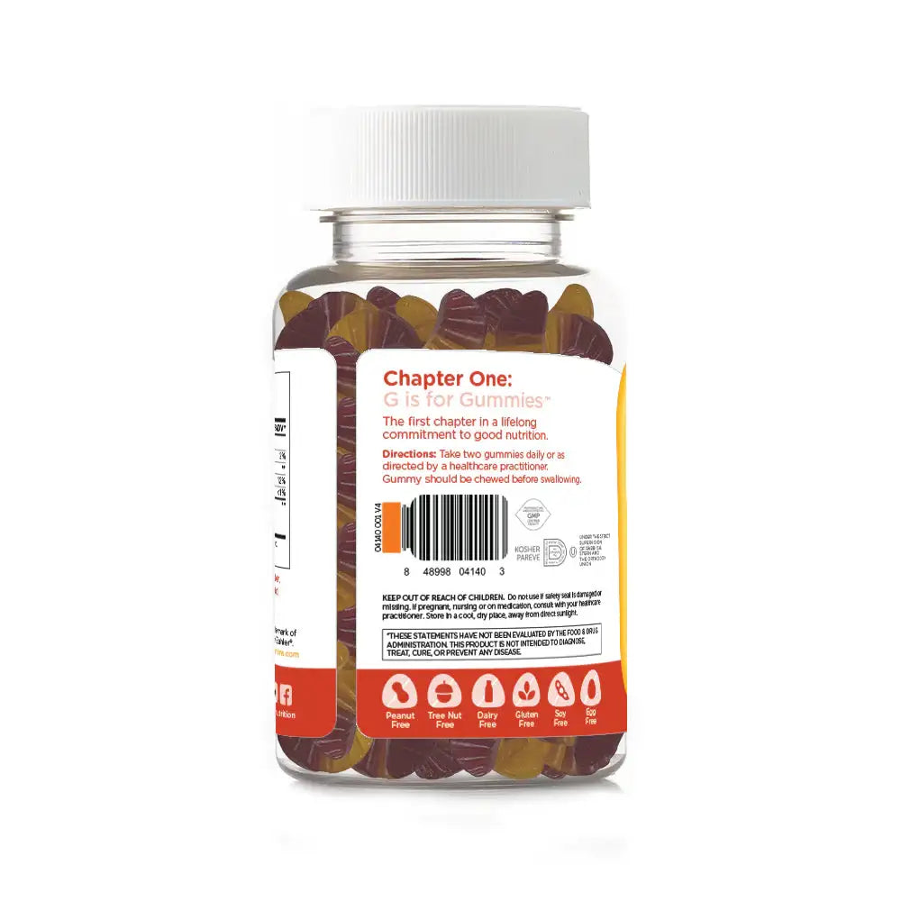Zahler - Probiotic Gummies for Gut Health and Digestion Support - Raspberry Orange Flavor - 60 Count - HSA-FSA Eligible