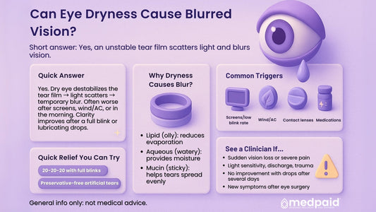 Can Eye Dryness Cause Blurred Vision?