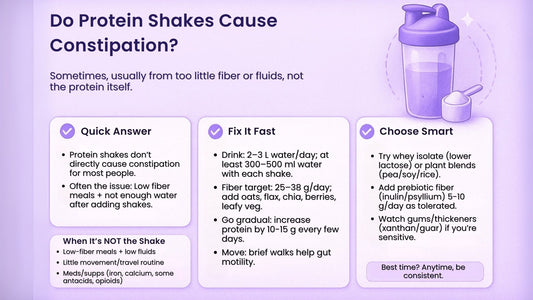 Do Protein Shakes Cause Constipation?