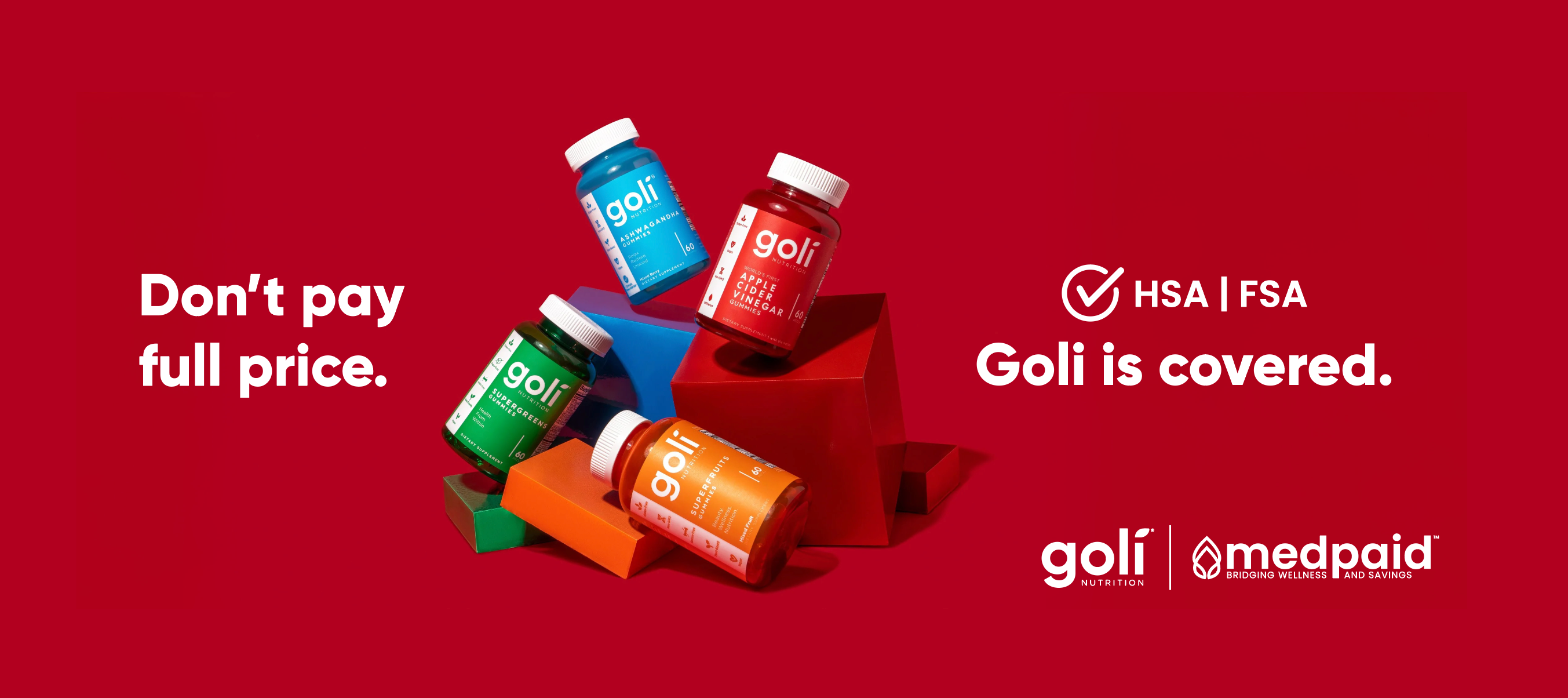 Buy Goli Gummies with HSA/FSA