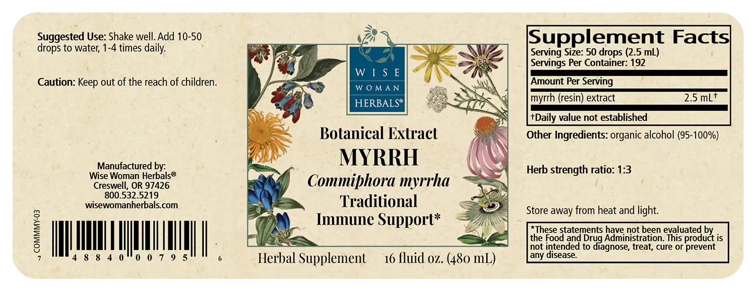 Myrrh (Commiphora myrrha)