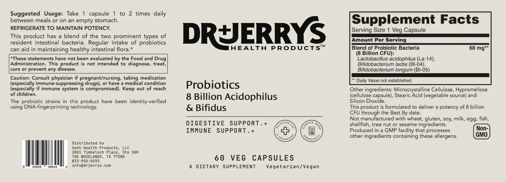 Dr. Jerry's UTI Prevention Bundle (Cranberry, Probiotics)