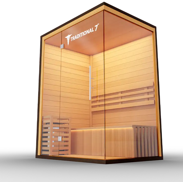 3 Person Home Steam Sauna | Traditional 7™