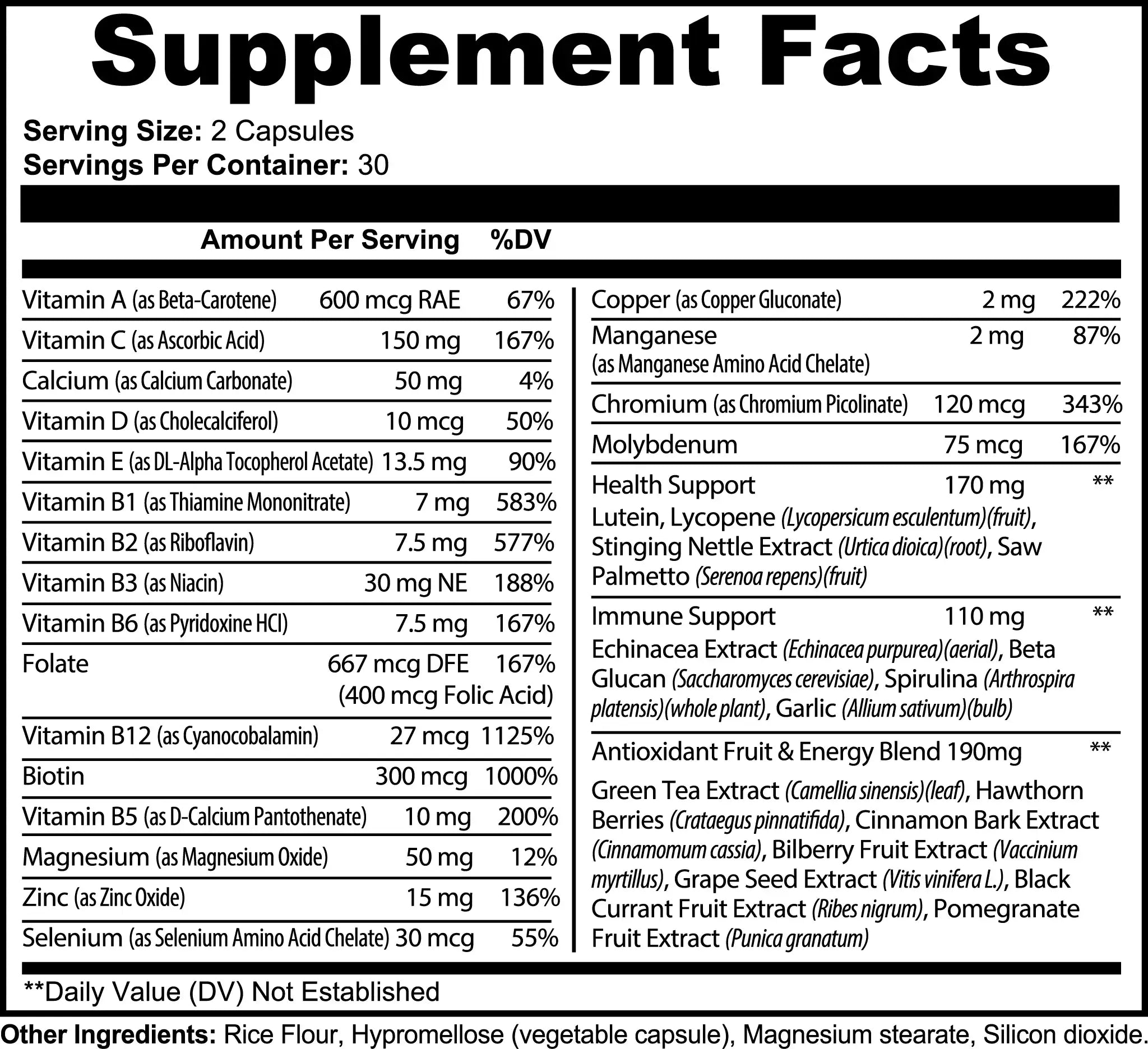 Prestige: Complete Multivitamin