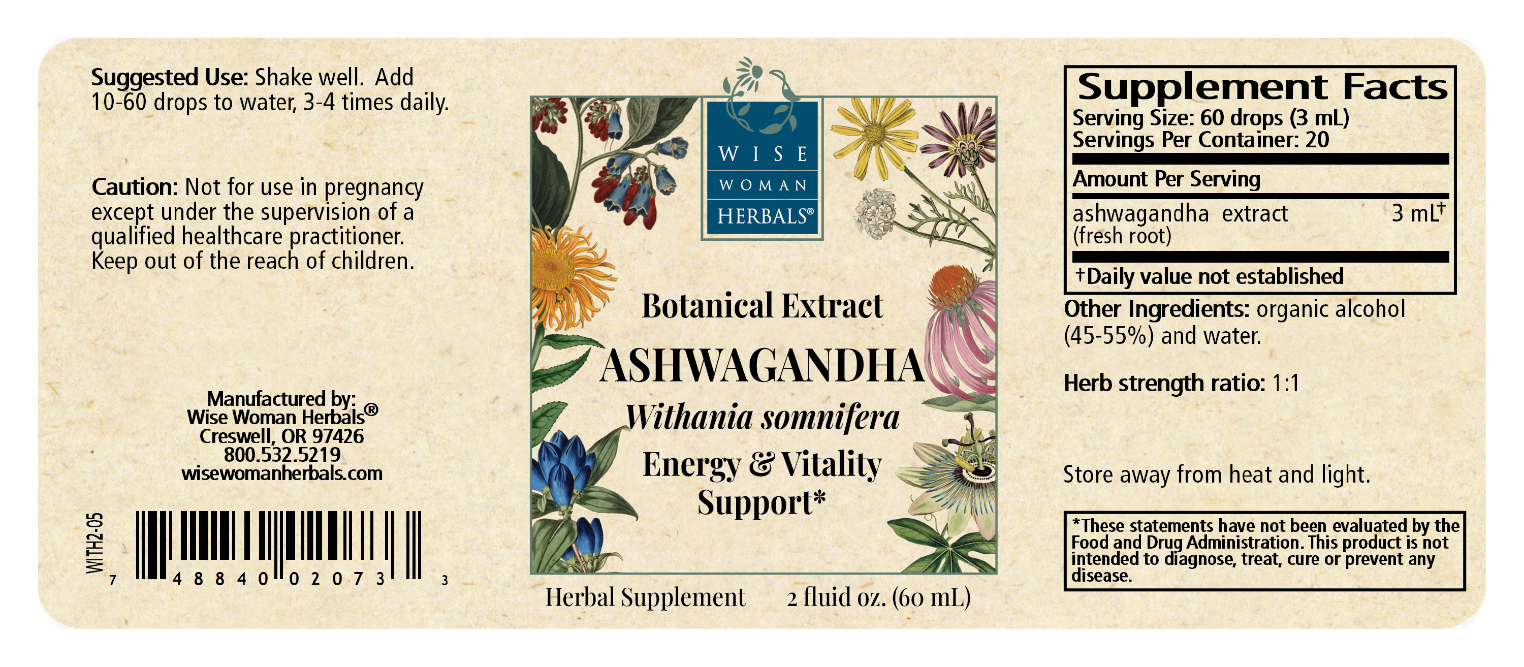 Ashwagandha (Withania somnifera)