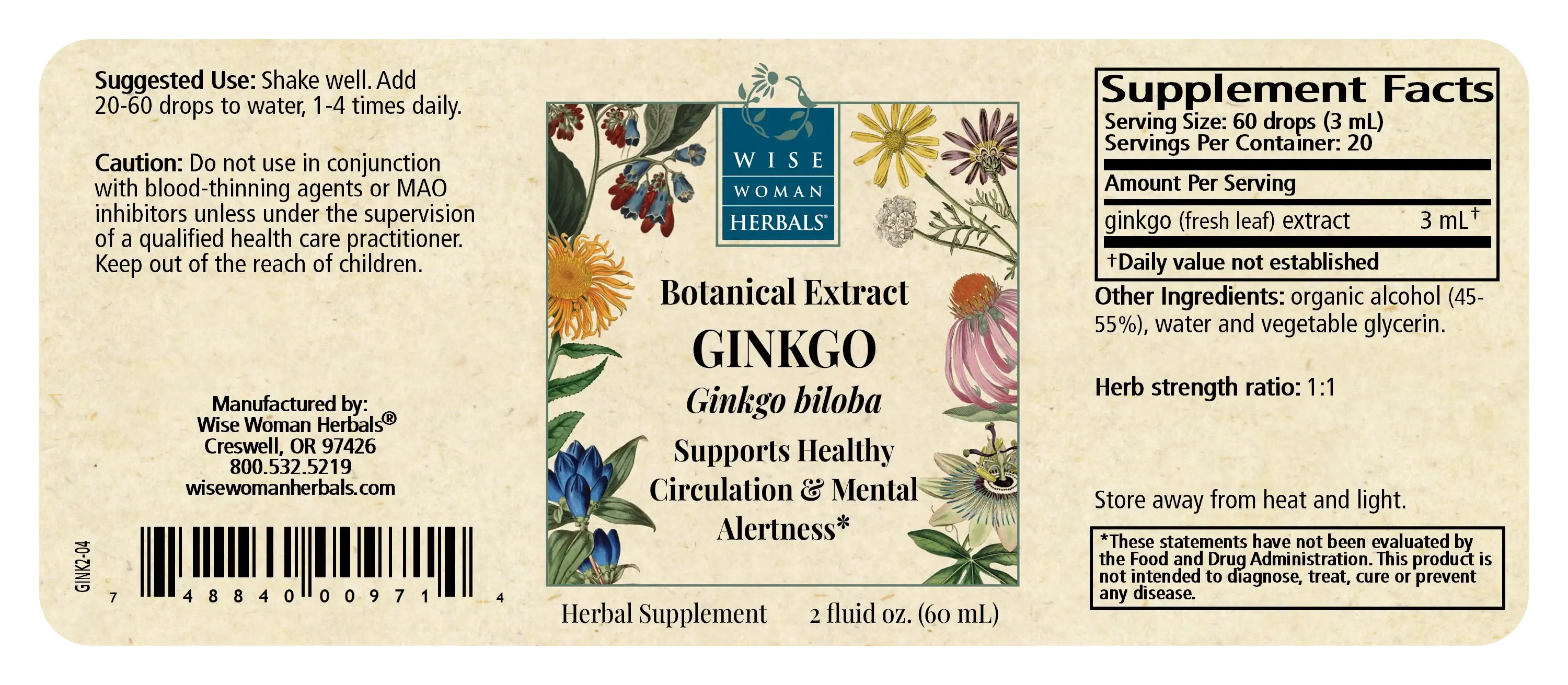 Ginkgo (Ginkgo biloba)