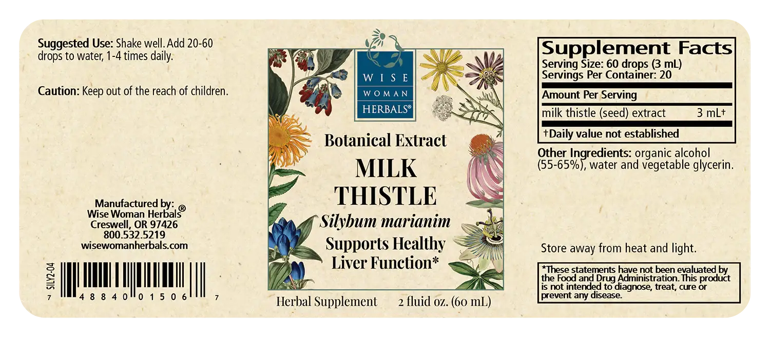 Milk Thistle (Silybum marianum)