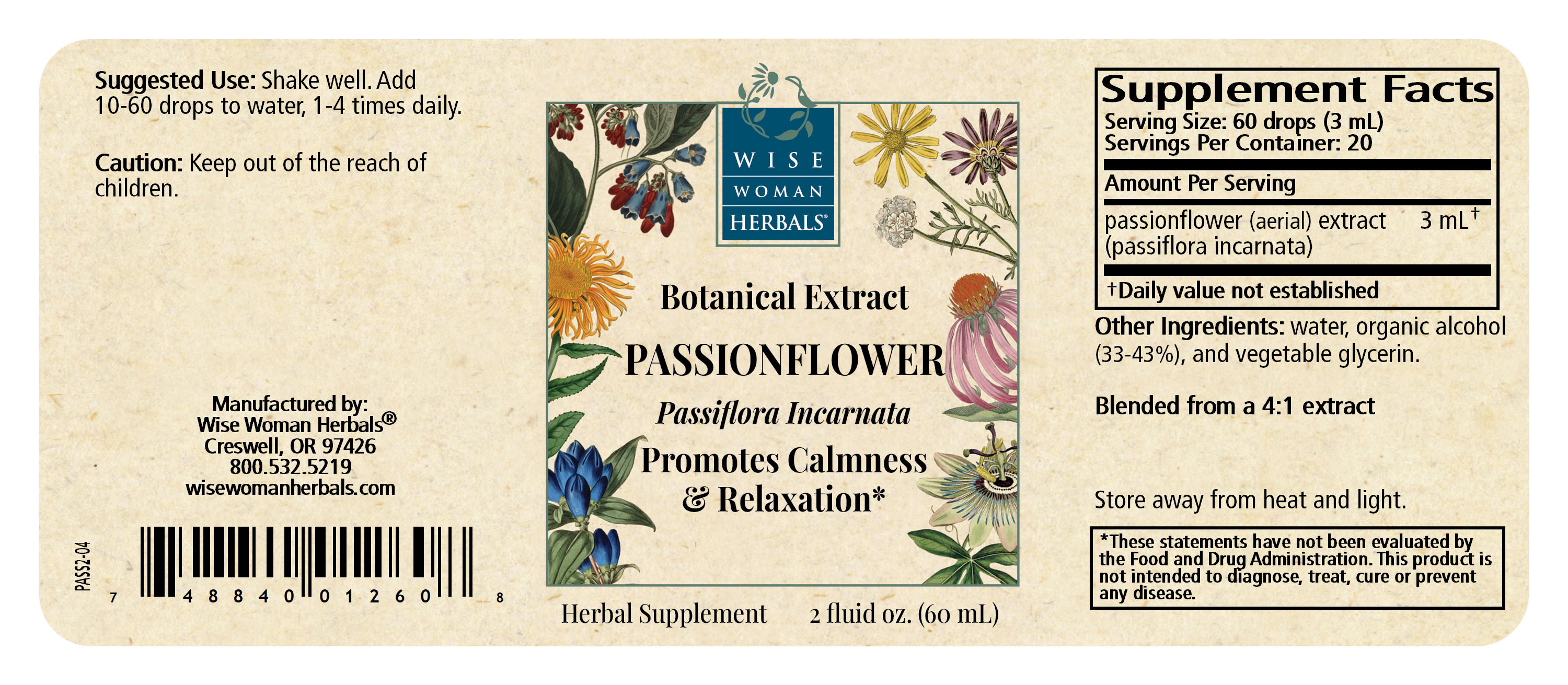 Passionflower Extract (Passiflora Incarnata)