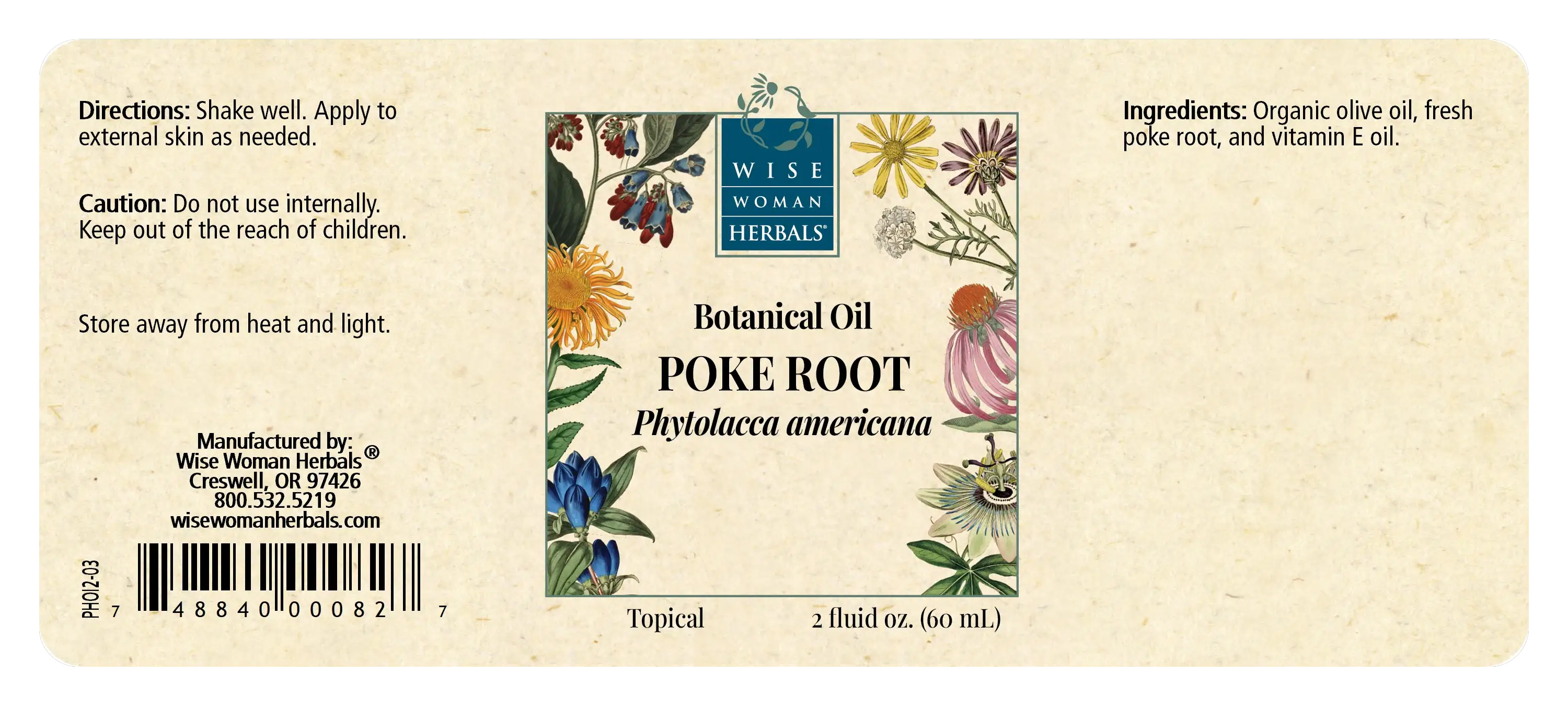 Poke Root (Phytolacca Oil)