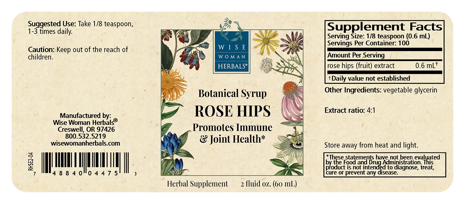 Rose Hips Botanical Syrup (Formerly Solid Extract)