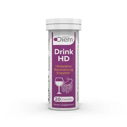 Drink HD D - Diamine Oxidase (DAO), 20 Capsules
