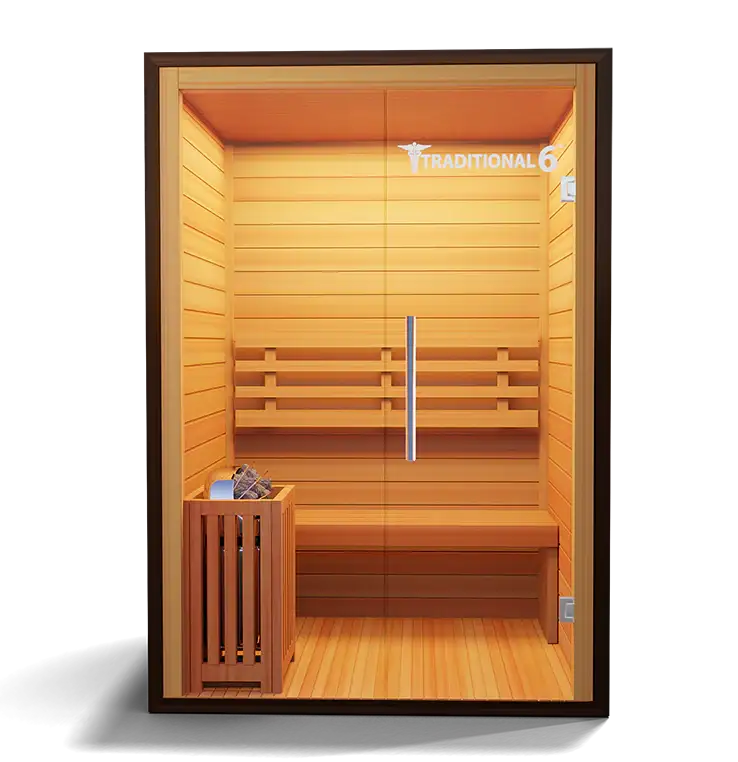 2 Person Home Stream Sauna | Traditional 6™