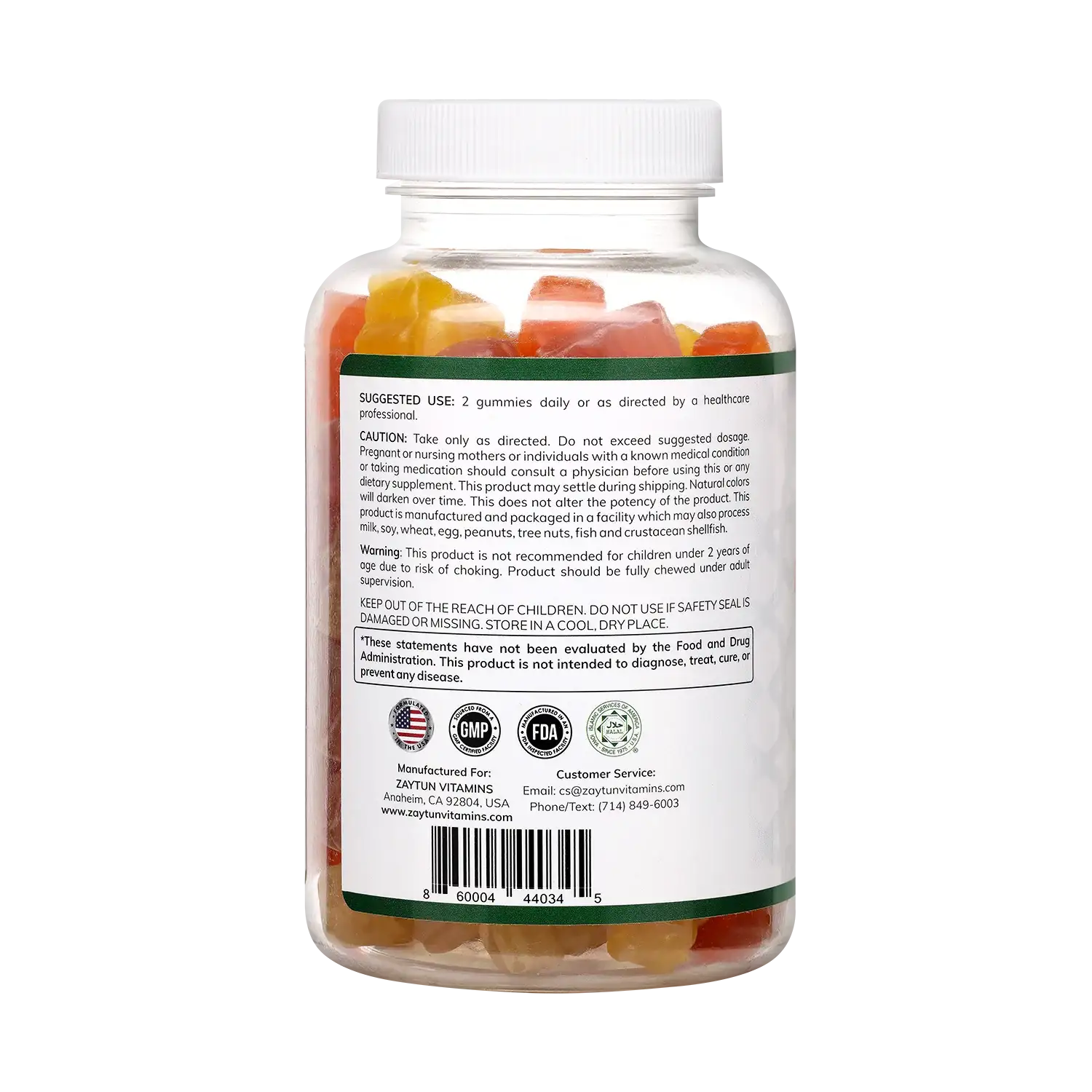 Halal Kids Multivitamin Gummies (3Pack)