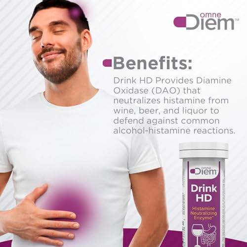 Drink HD D - Diamine Oxidase (DAO), 20 Capsules