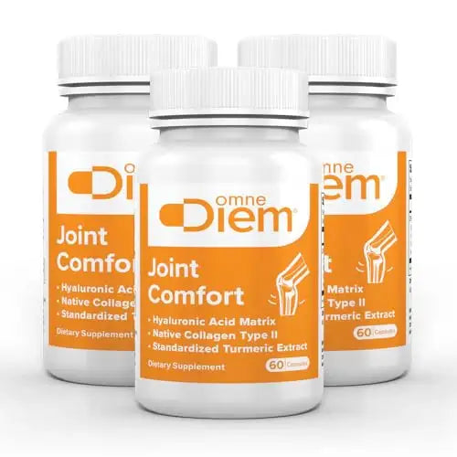 Omne Diem Joint Comfort with ZOARA, 60 Capsules – Comprehensive Joint Care & Comfort - 3 Pack