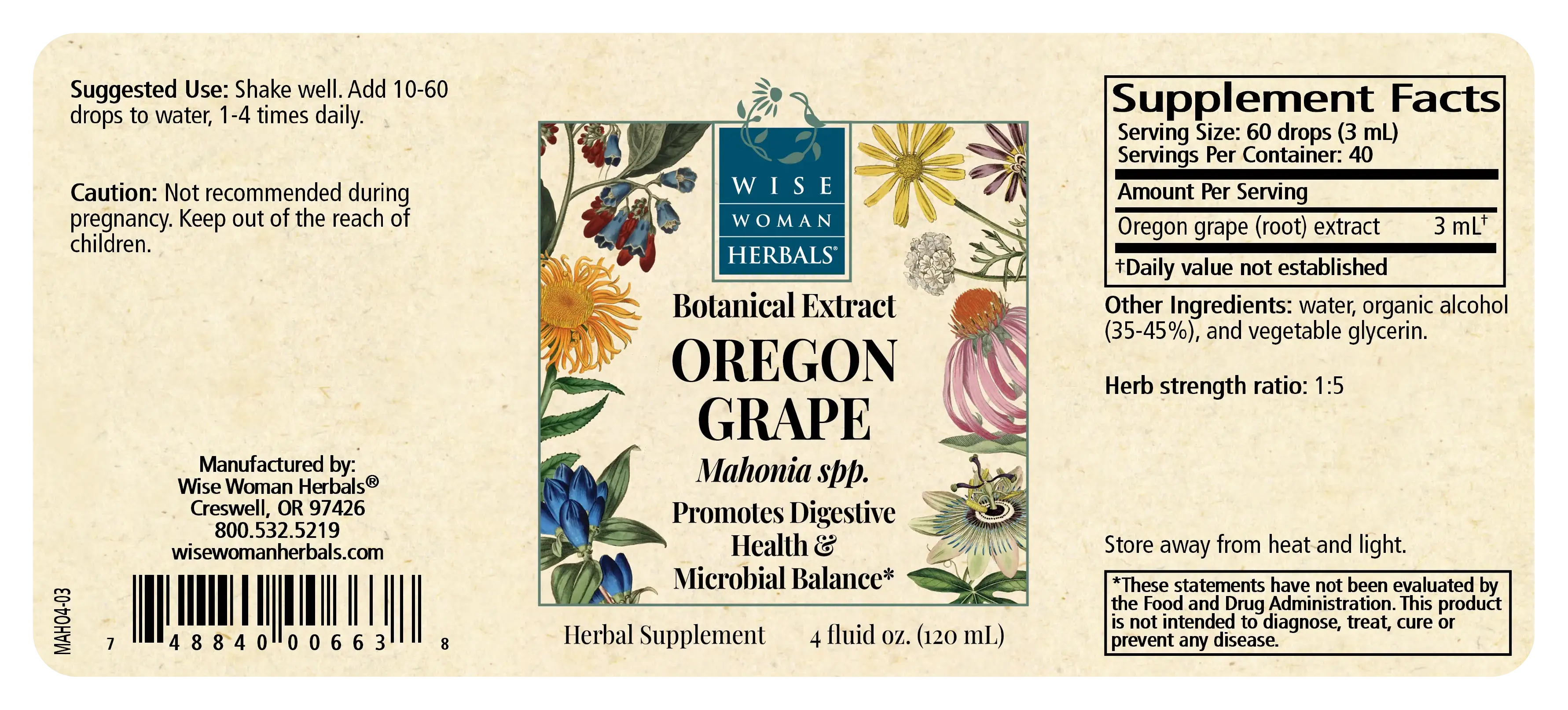 Oregon Grape (Mahonia spp.)
