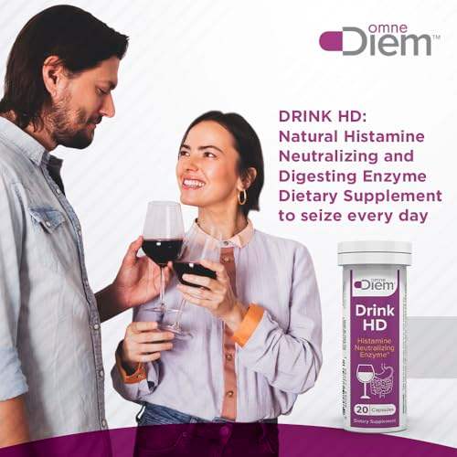 Drink HD D - Diamine Oxidase (DAO), 20 Capsules