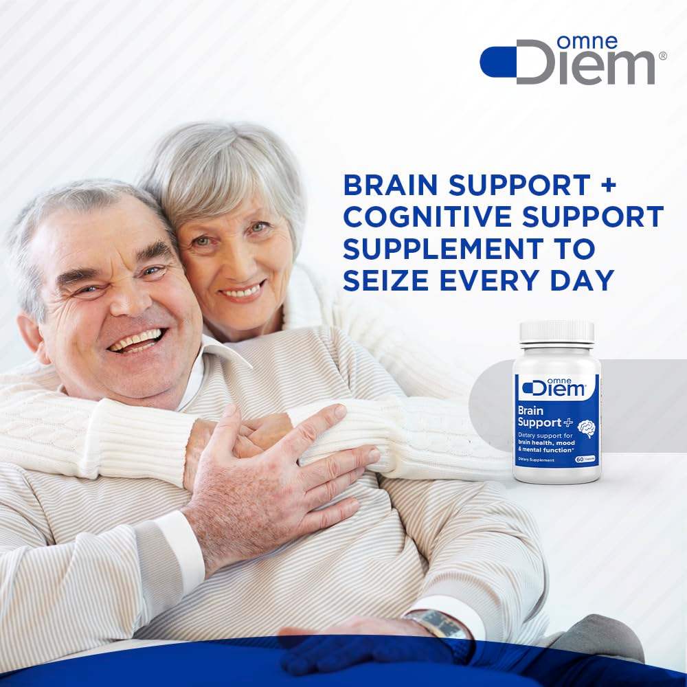 Omne Diem Brain Support with Cerenx and MecobalActive, 60 Capsules