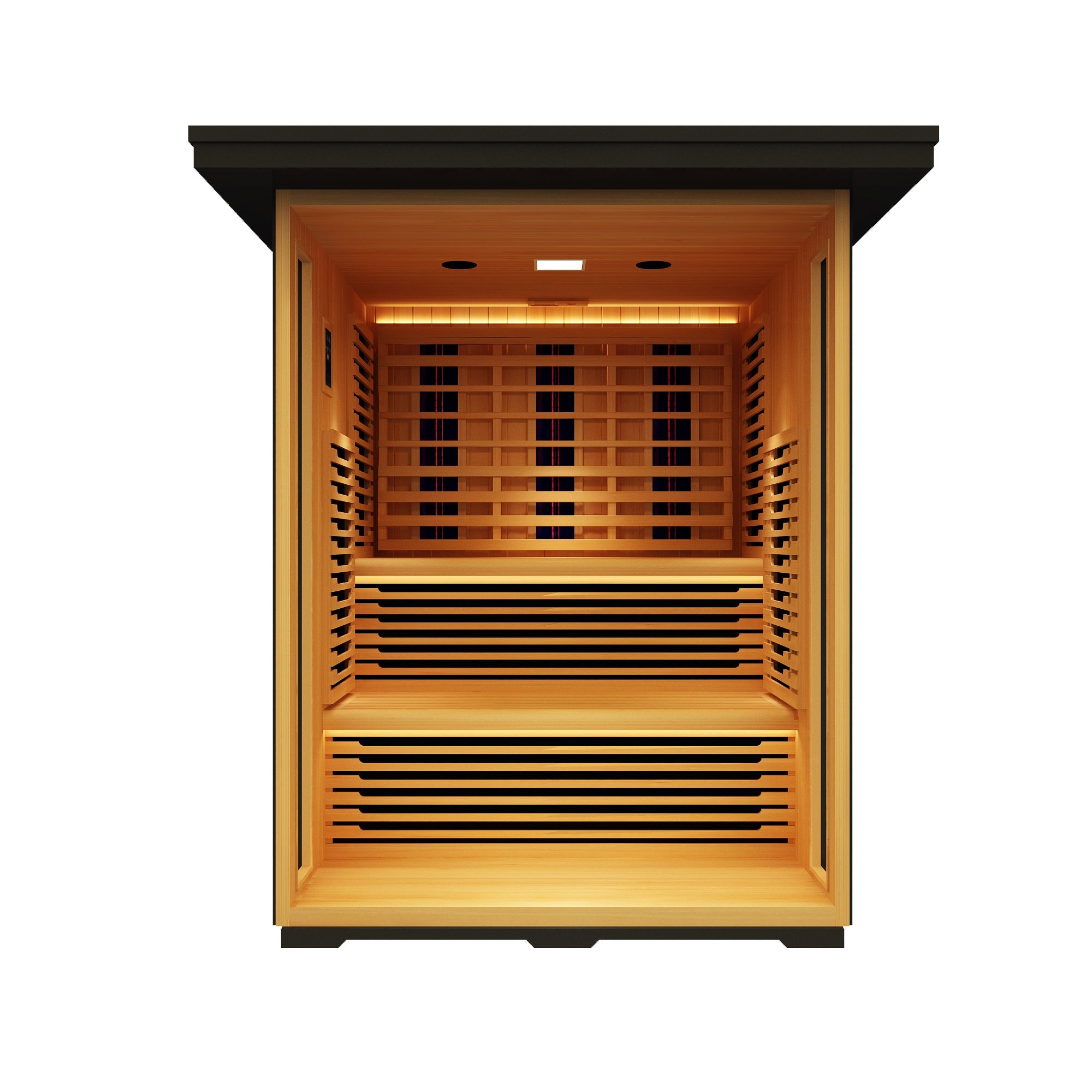 Peak Saunas Kilimanjaro Luxury 5-Person Outdoor Full Spectrum Infrared Sauna with Smart WiFi App Control