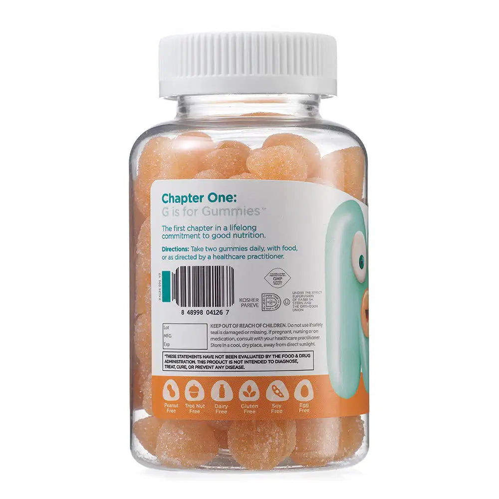 Zahler Chapter One Magnesium Gummies - Peach Flavor - Supports Calm Mood & Muscle Function - 60 Gummies