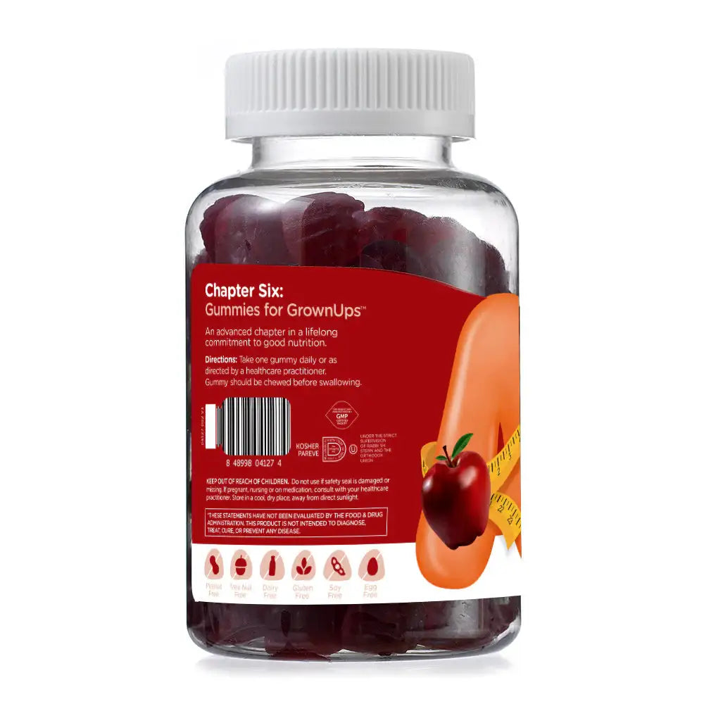 Zahler - Apple Cider Vinegar Gummies with Ginger Root - ACV with the Mother - HSA/FSA Eligible - 60 Gummies for Digestion & Metabolism Support