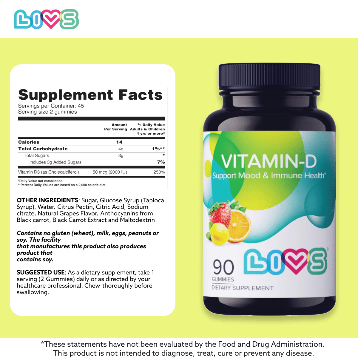 Vitamin D Gummies (2,000 IU)