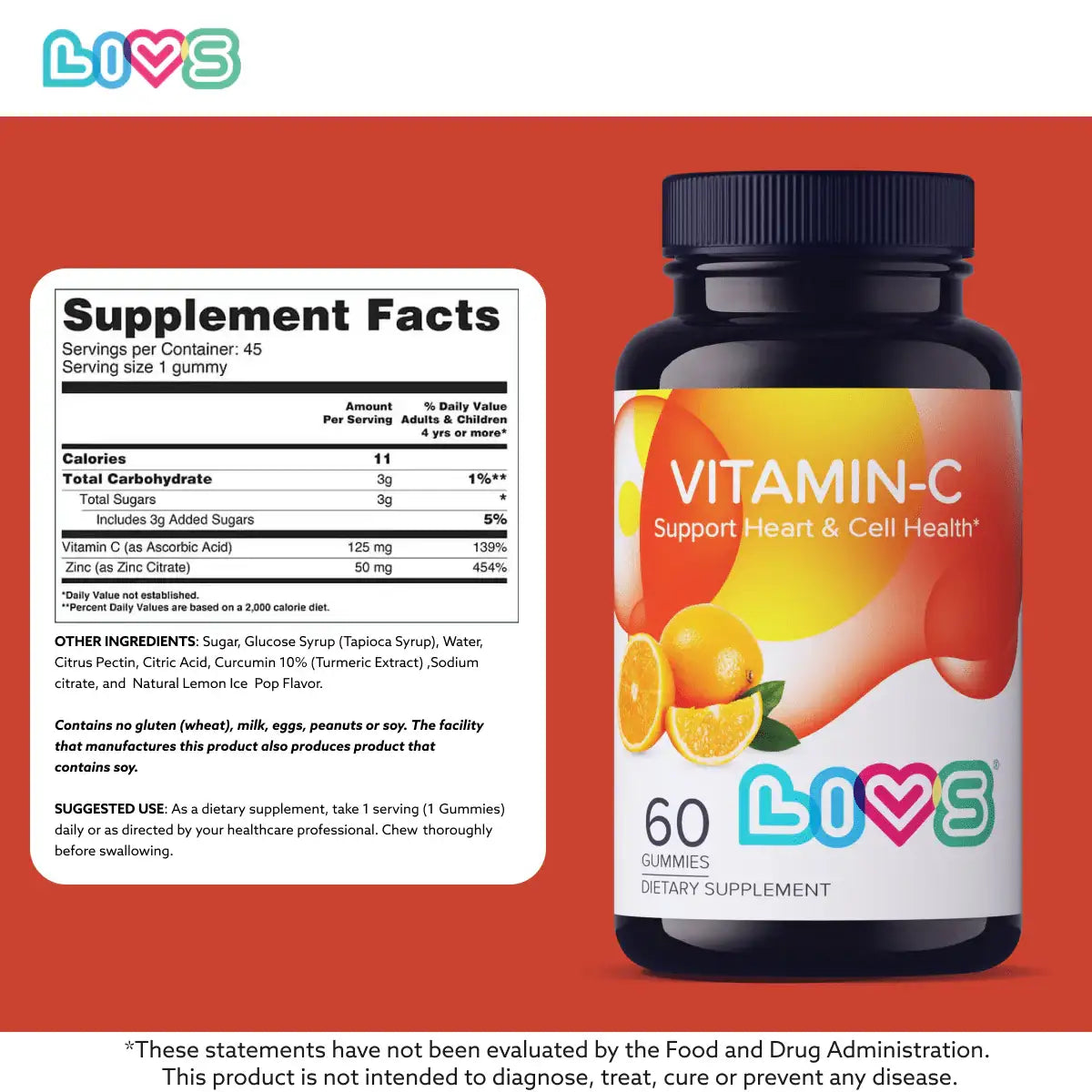 Vitamin C - LIVS Gummies