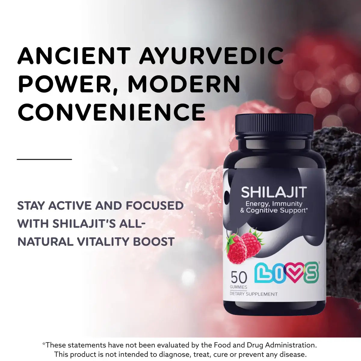 Shilajit Gummies - LIVS Gummies