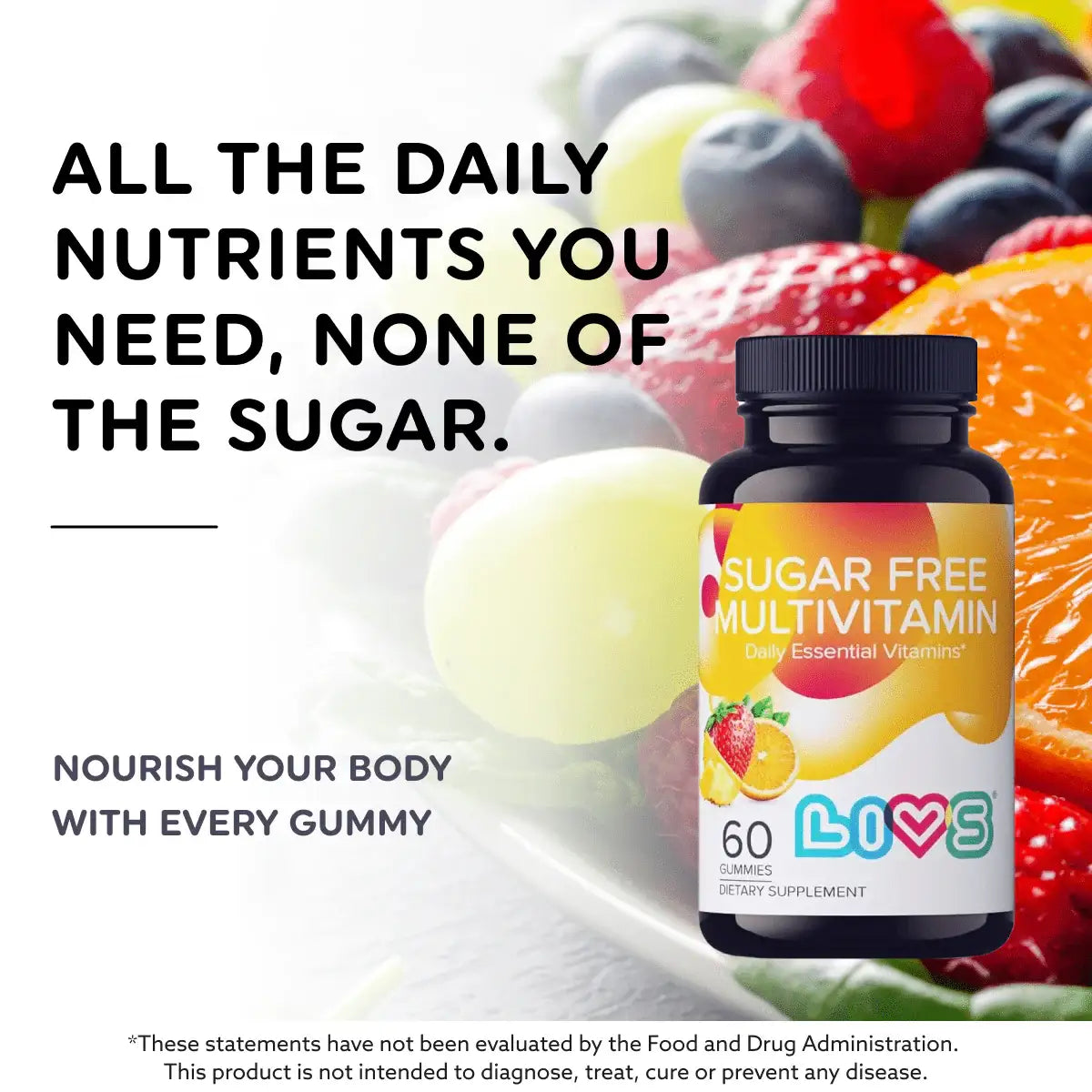 Sugar-Free Multivitamin - LIVS Gummies