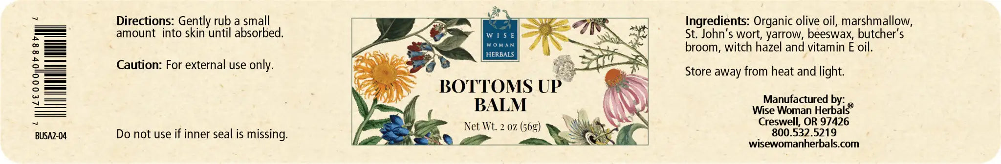 Bottoms Up Balm