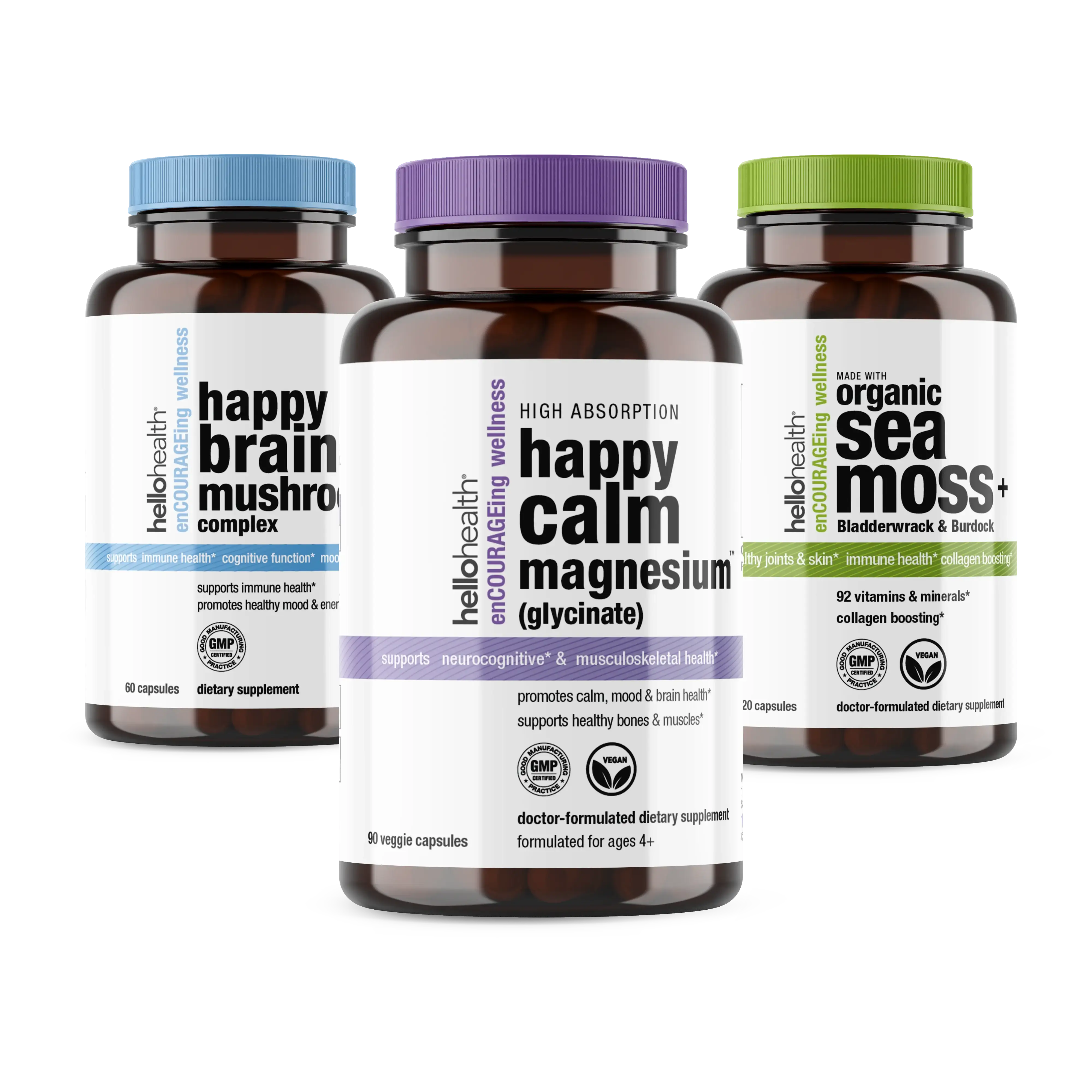 Best Seller Brain, Energy and Sleep Capsule Bundle