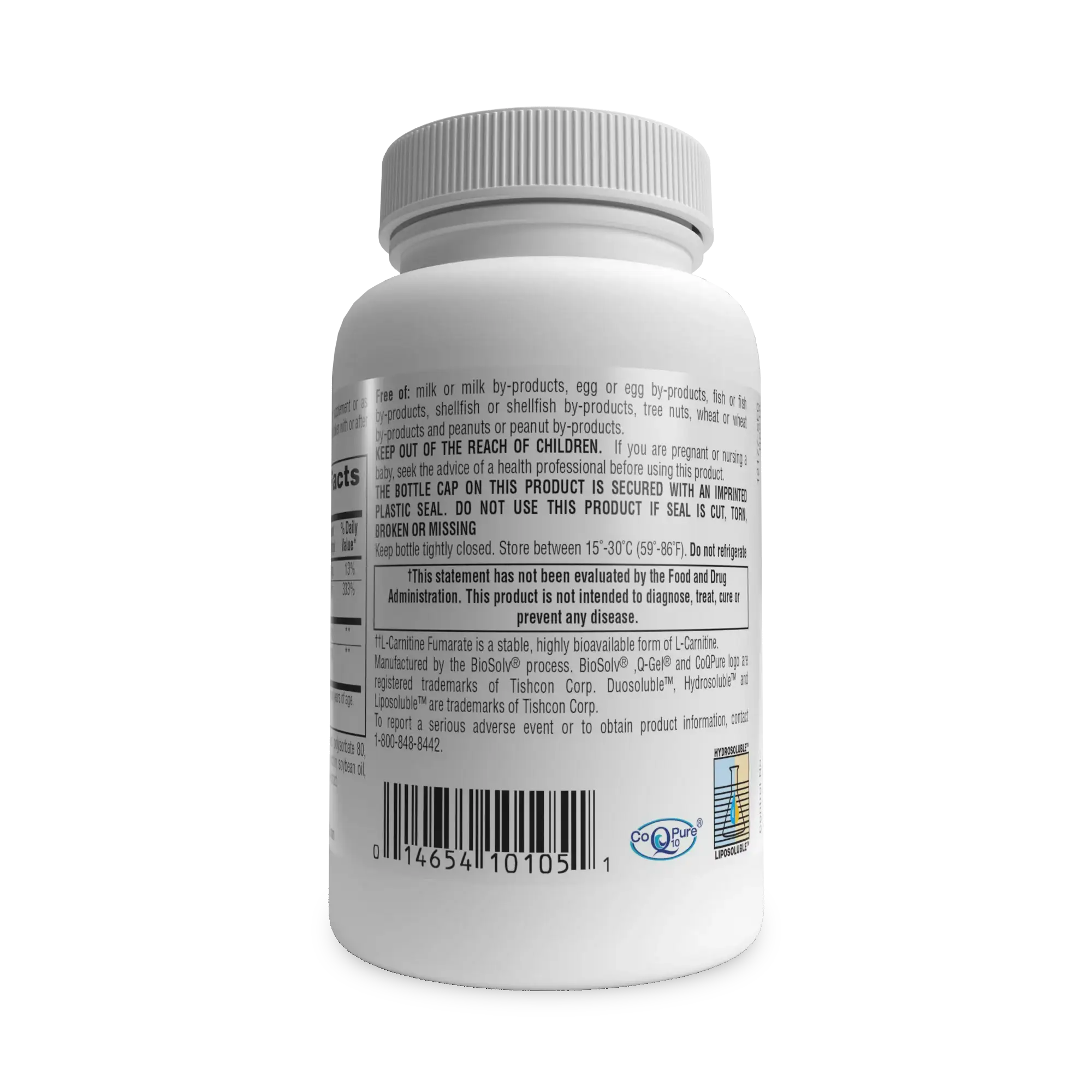 Carni Q-Gel® (L-Carnitine and Q-Gel CoQ10) - 60 Softgels