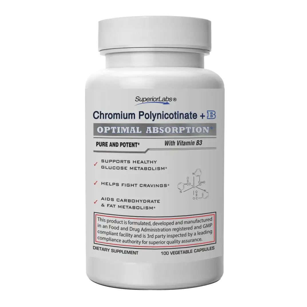Chromium Polynicotinate + B