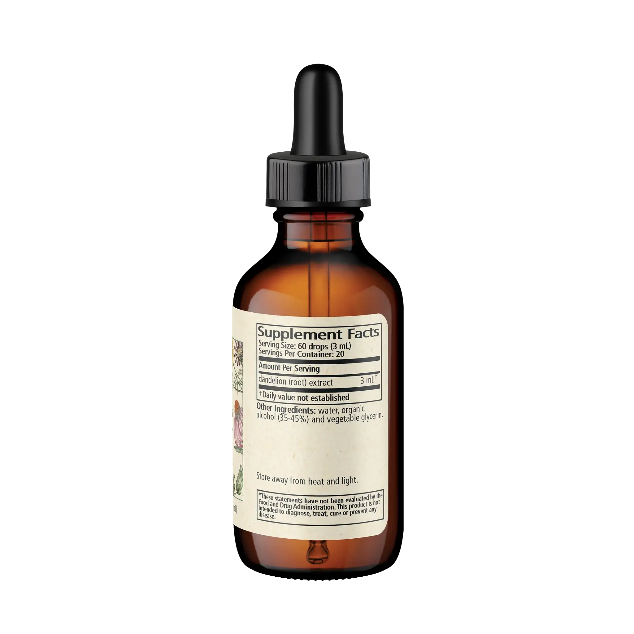 Dandelion (Taraxacum officinale) Root