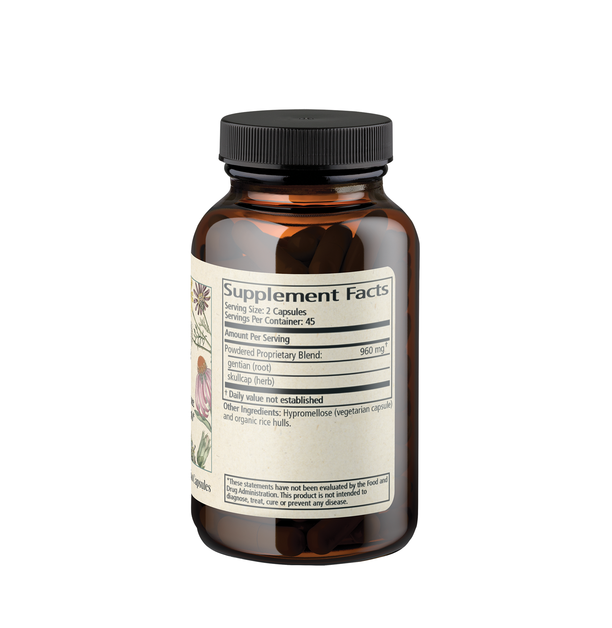Gentian & Skullcap Capsules