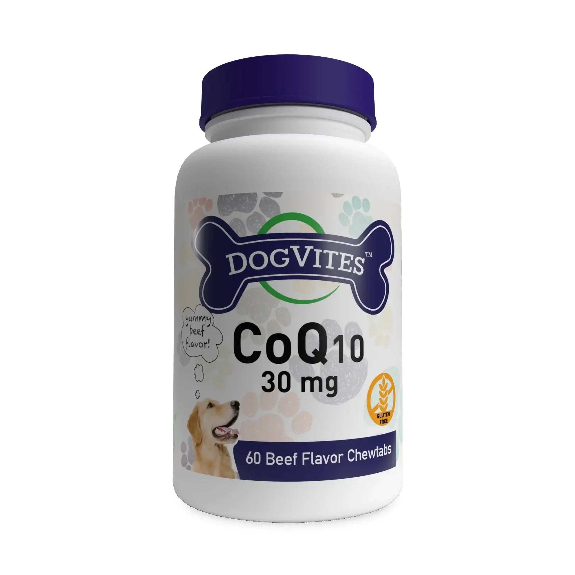Dog-Vites™ CoQ-10 For Dogs 30mg (60 Chewable Tablets)
