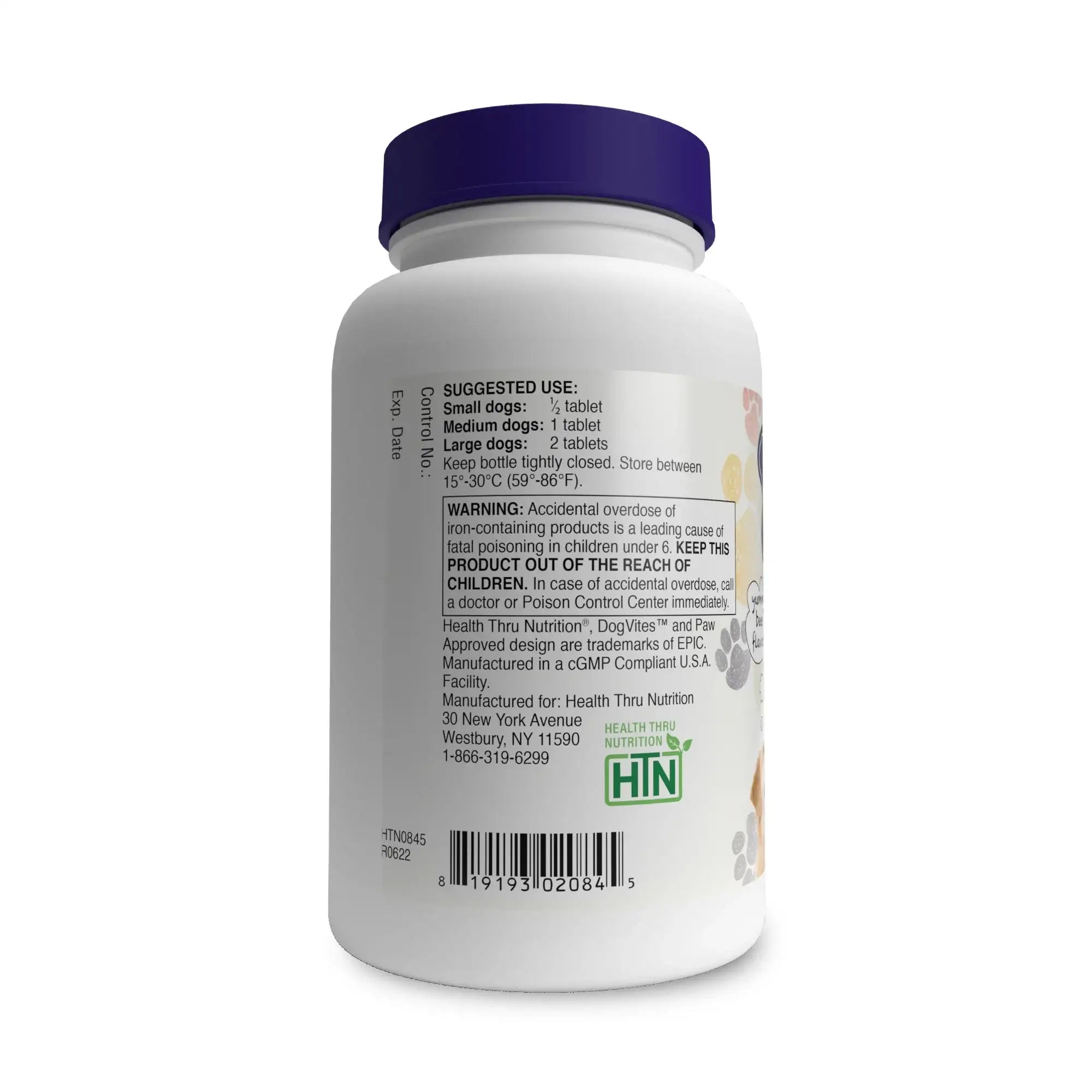 Dog-Vites™ Multi-Vitamin For Dogs (100 Chewable Tablets)