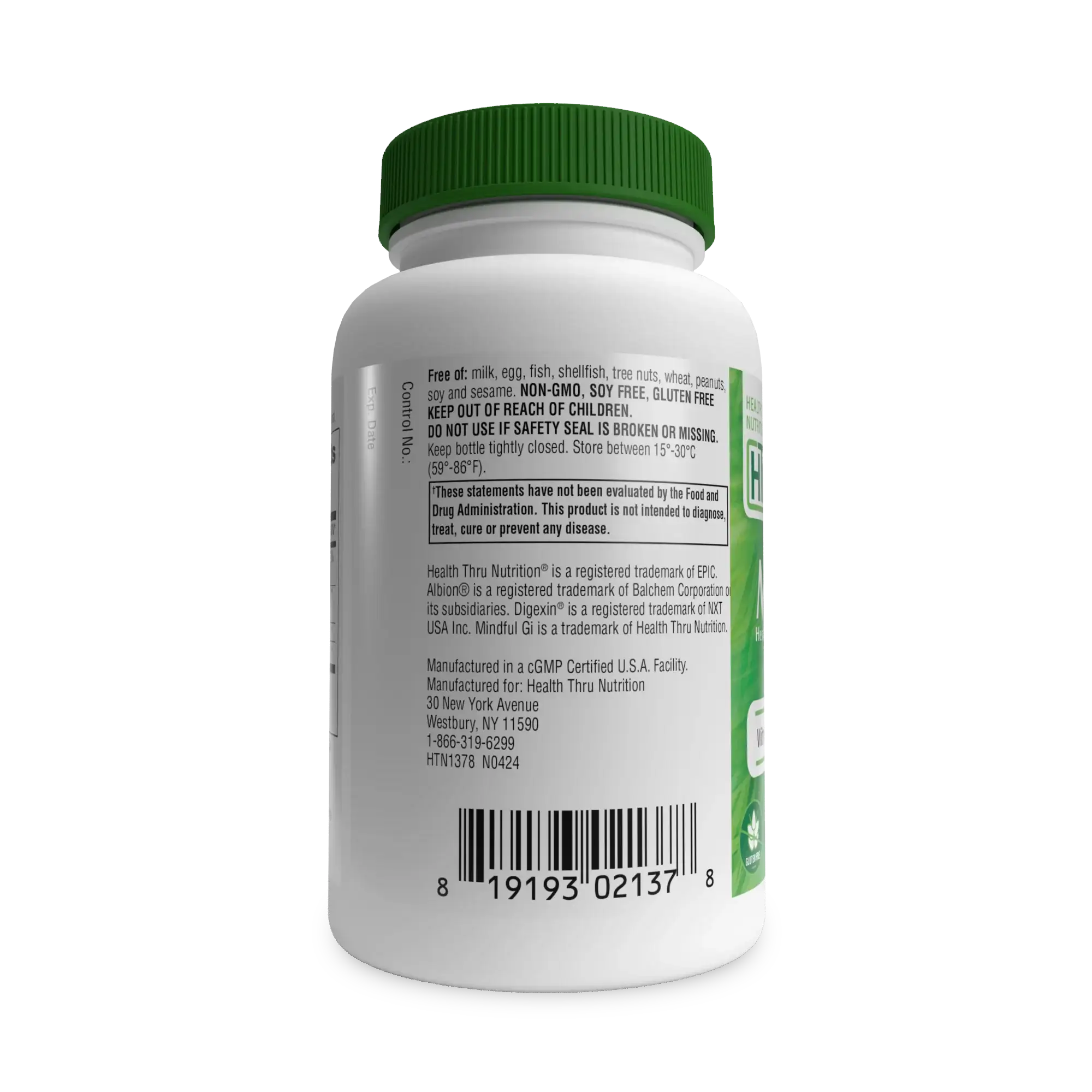 MiNDFUL Gi™ - Healthy Mind & Gut Complex - 60 VegeCaps