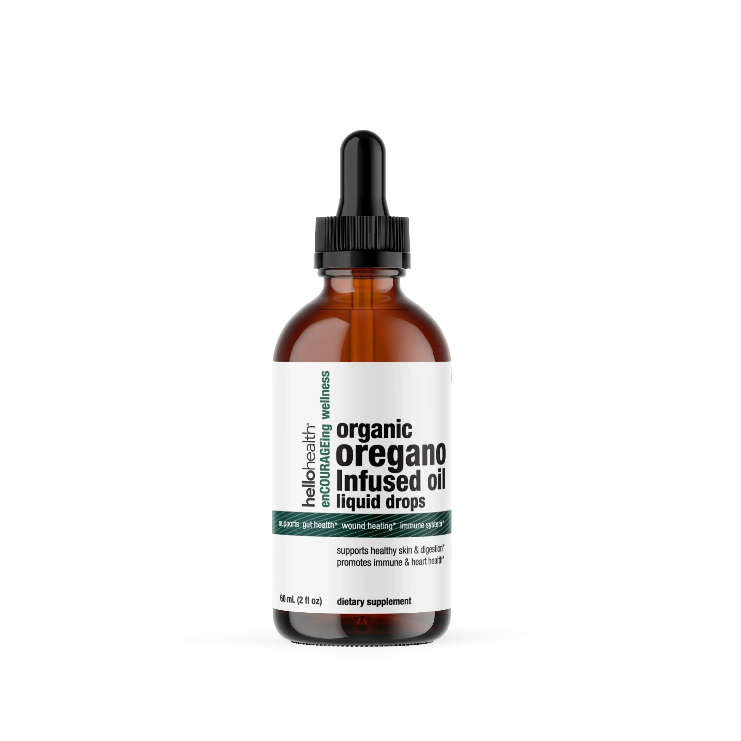 Organic Oregano Infused Oil Liquid Drops