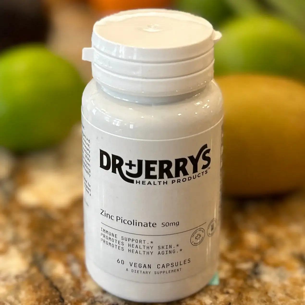 Dr. Jerry's Zinc Picolinate 50mg (60 Vegan Capsules)