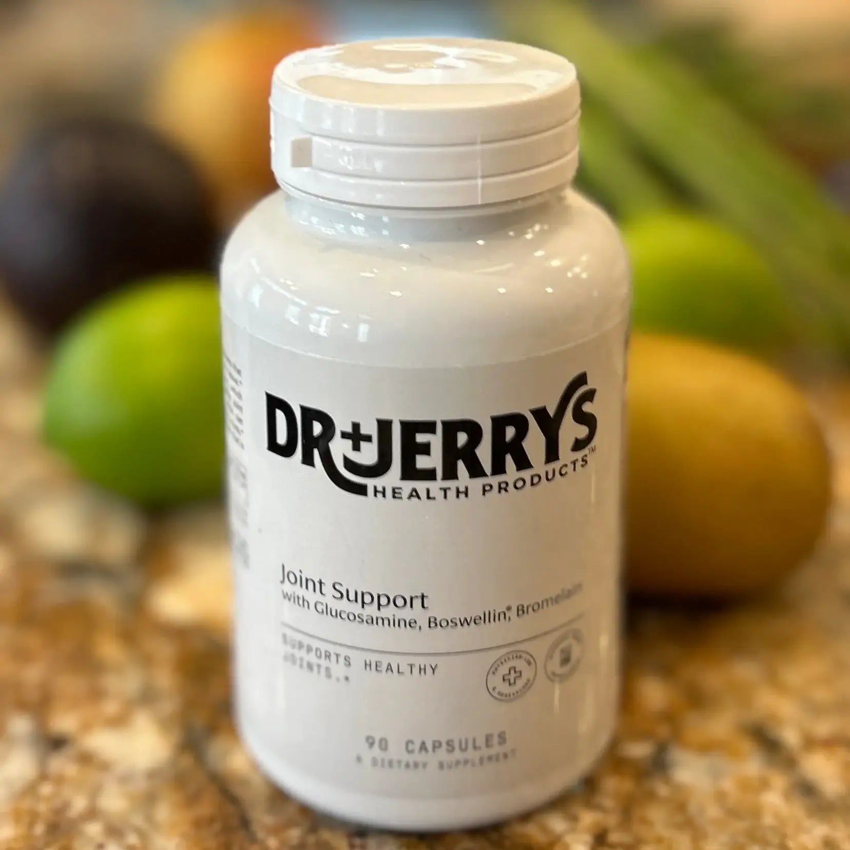 Dr. Jerry's Joint Support with Glucosamine, Boswellin, and Bromelain (90 Capsules)